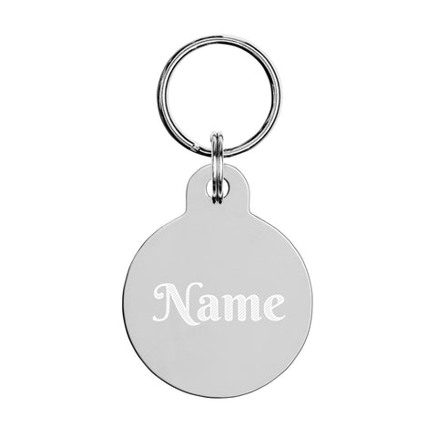 Image of Engraved pet ID tag